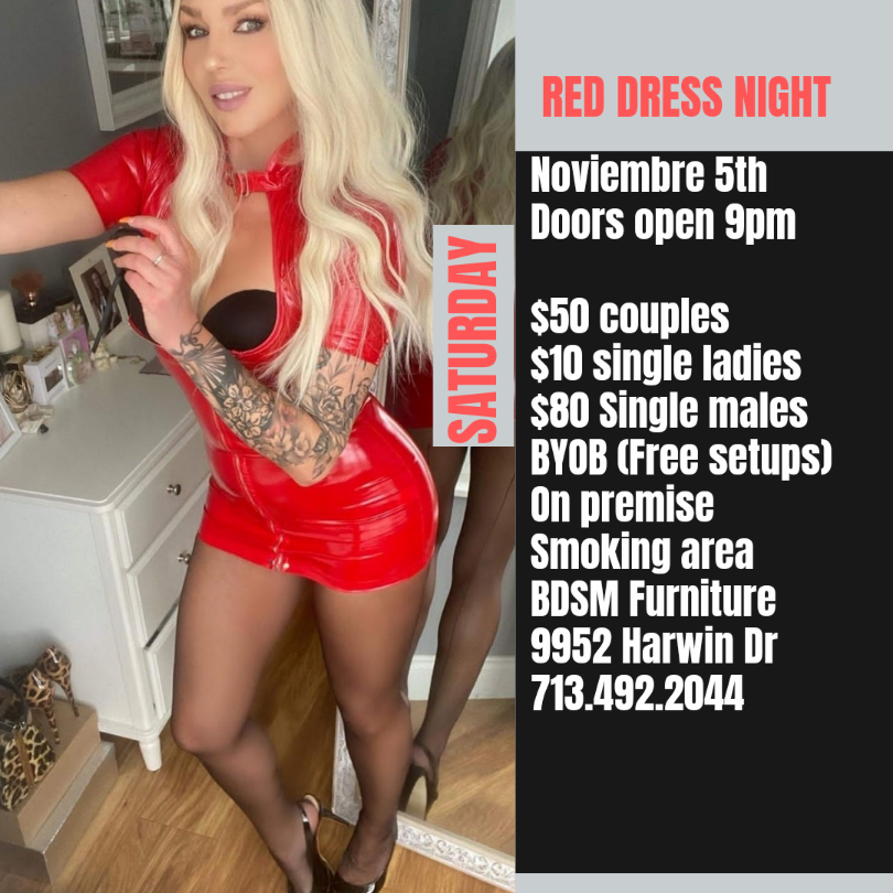 Red Dress Night @ WAp Lounge!