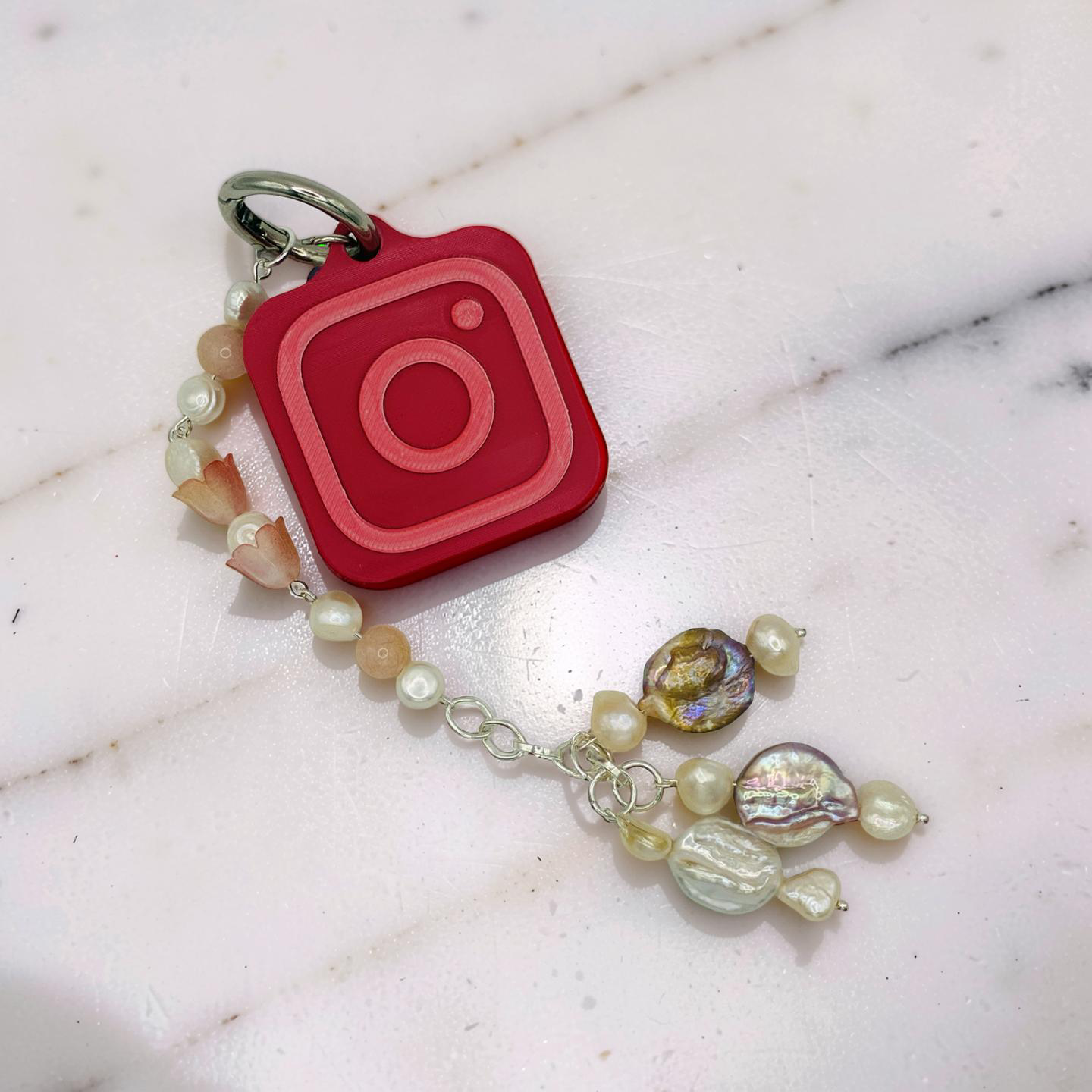NFC Digital Business Card Keychain or Purse Charm