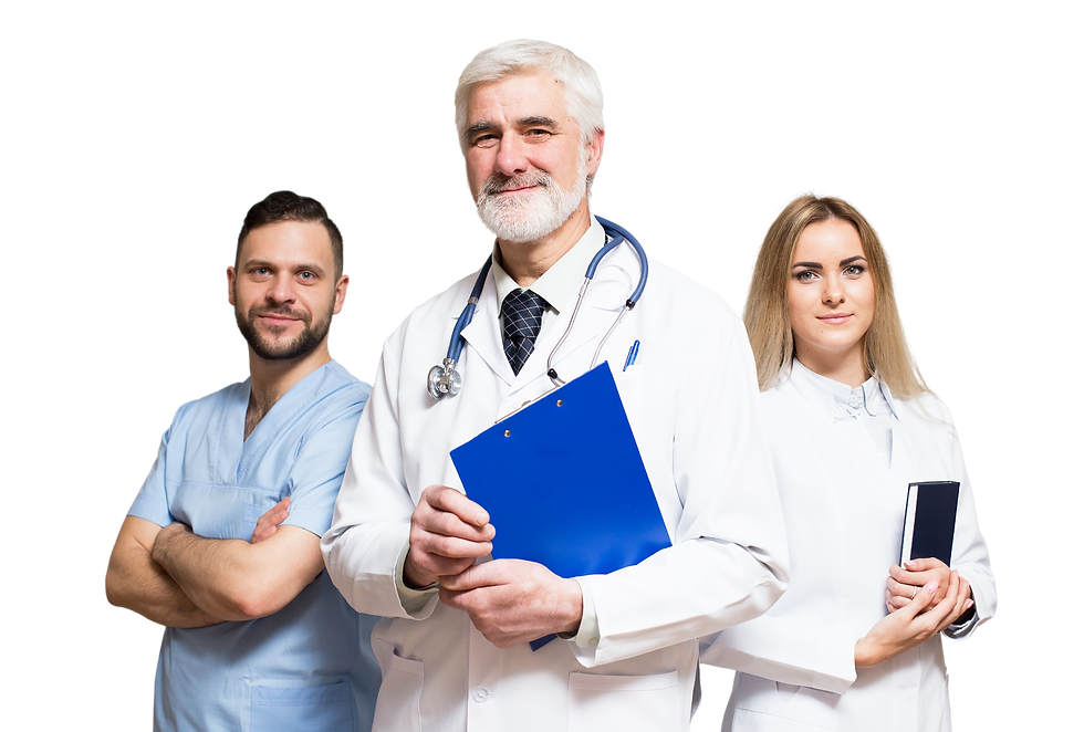 Doctors and nurses medical team