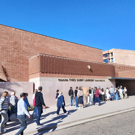 Musée Yves Saint Laurent Marrakech, venue for the Odette du Puigaudeau exhibition