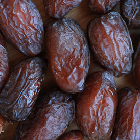 Close-up of dried dates; agricultural commodity emphasized in Djibouti's plan.