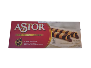 ASTOR Chocolate Wafer Stick 150g box and individual wafer sticks recalled for undeclared cashew