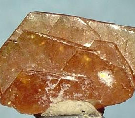 Bastnasite crystal, one of the principal mineral sources of rare earth elements
