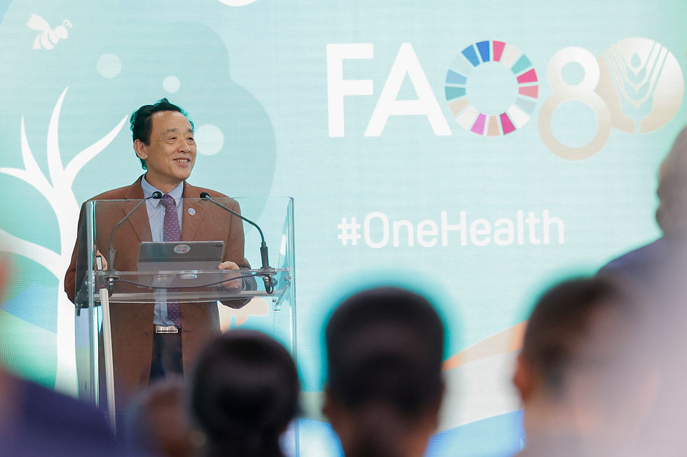 FAO Global Conference on One Health where the global avian influenza framework was presented