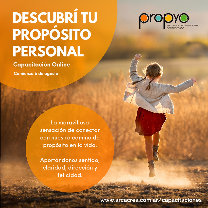 Descubrí tu Propósito Personal, programa online