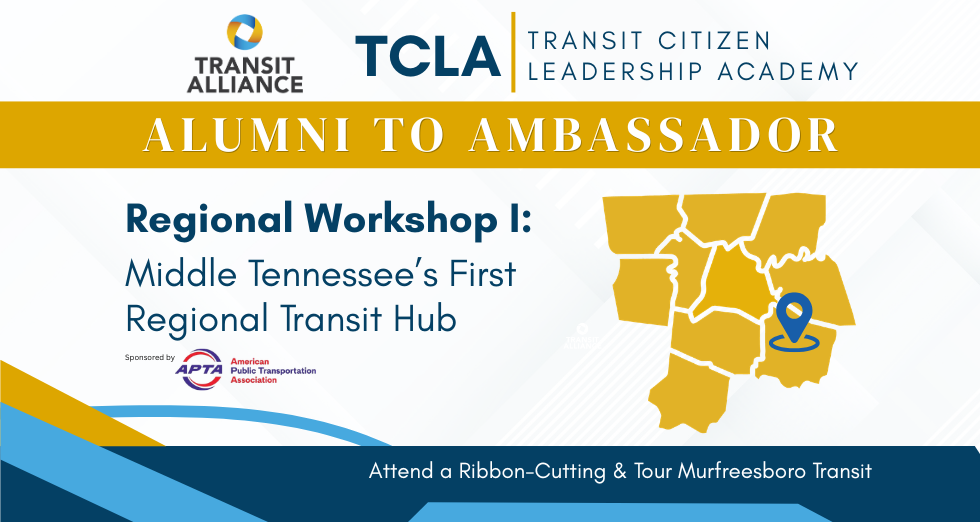 Regional Workshop I: Middle Tennessee's First Regional Transit Hub