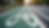 Close-up view of a protected bike lane with clear markings