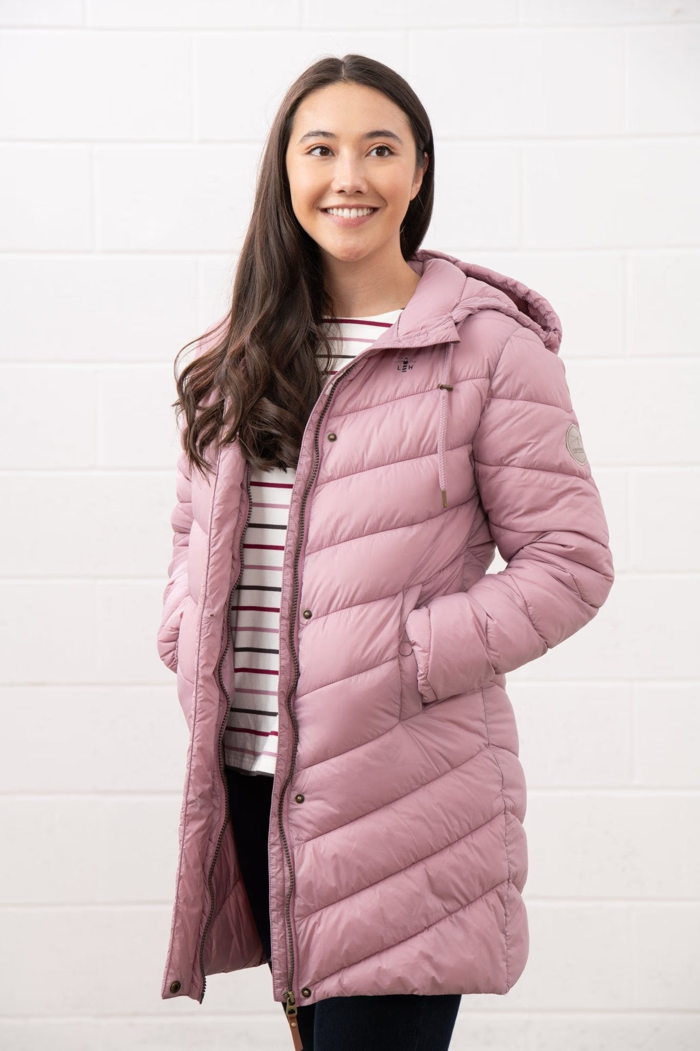 Laurel Coat - Wild Rose