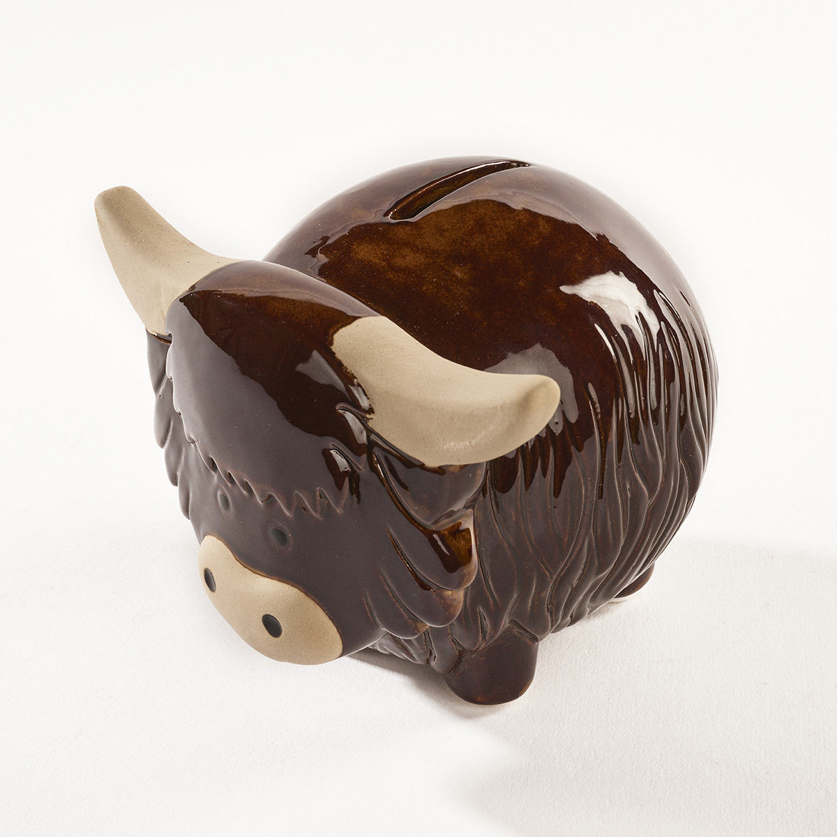 HIGHLAND COW MONEY POT