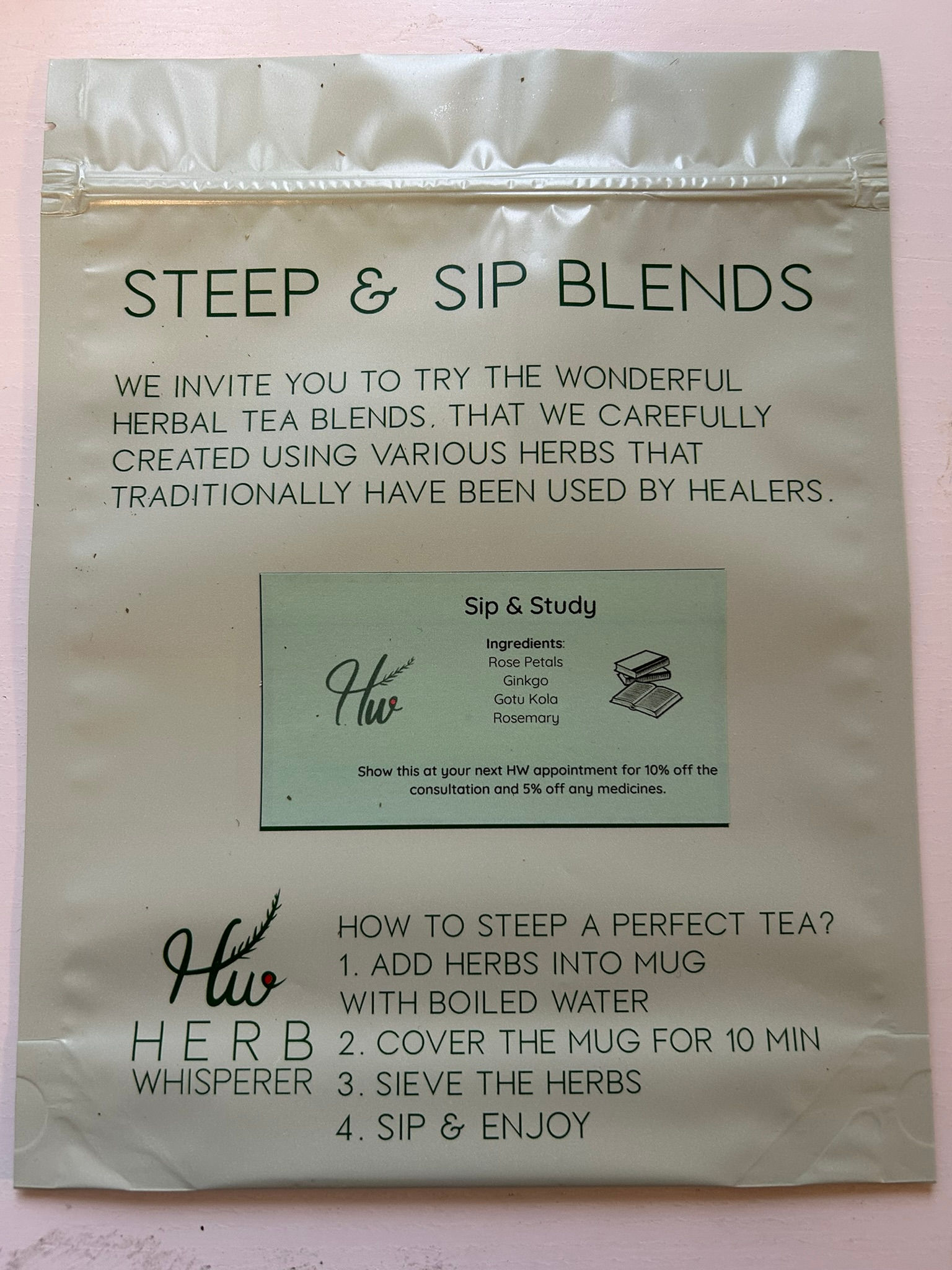 Sip & Study - Herbal Tea (120 g)