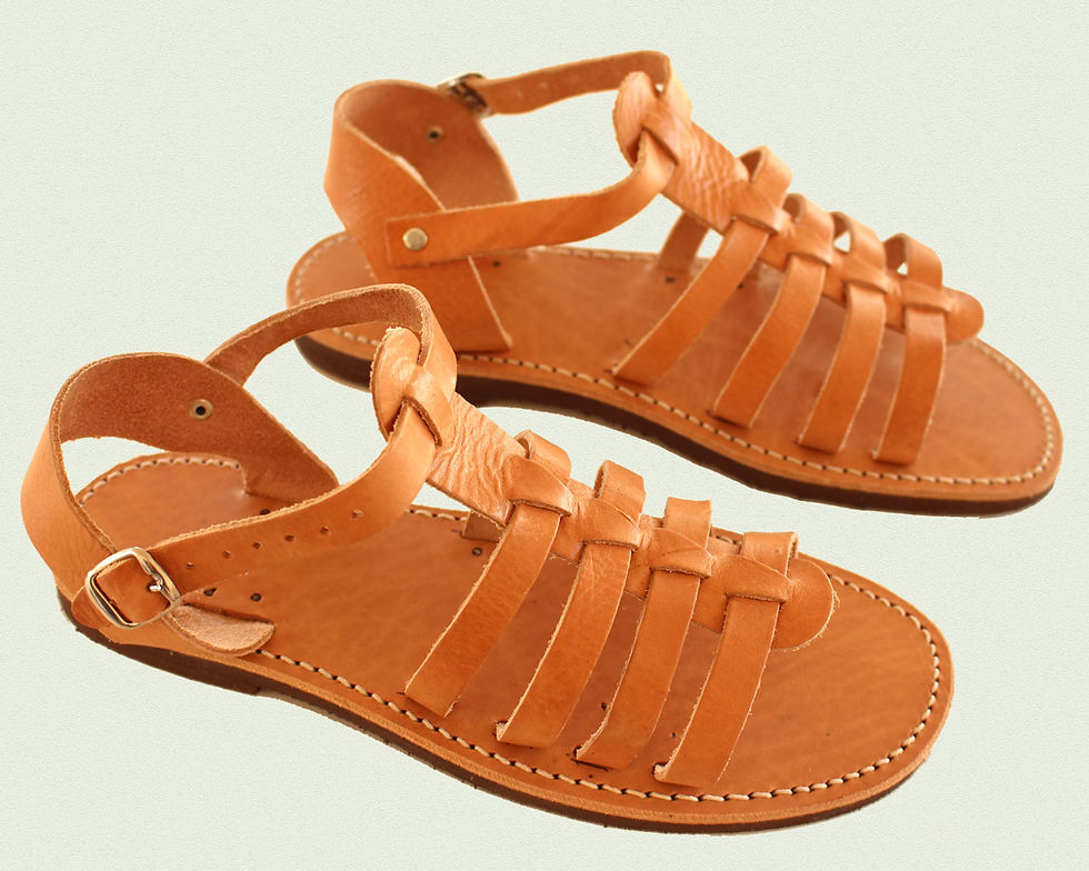 Χειροποίητο Δερμάτινο Σανδάλι Νο 6