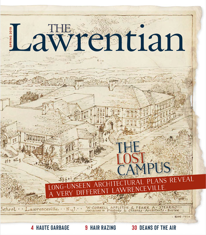 The Lawrentian Spring 2019 cover