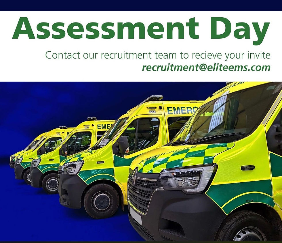 Assessment Day Thursday 5th February 