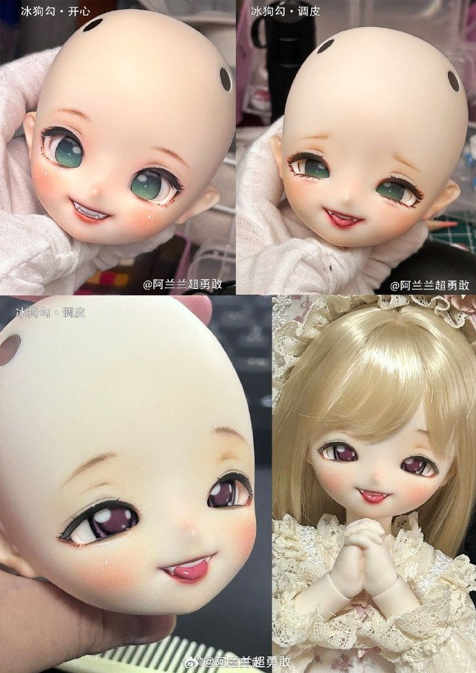 Thumbnail: 「DlanDoll」Bingo BJD Doll Head/ Full Doll Only (1/4)