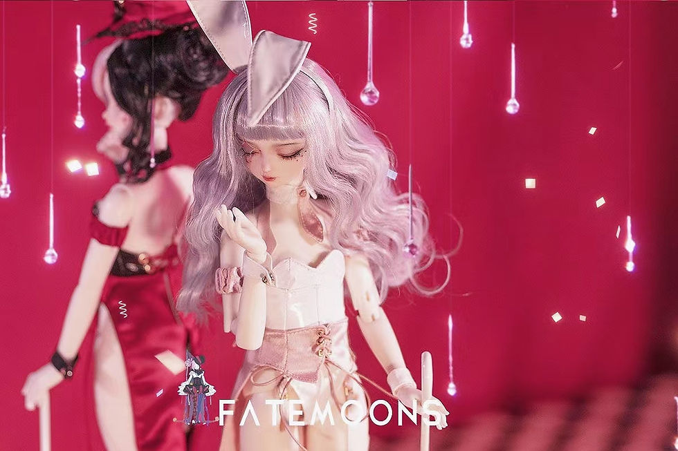 Thumbnail: 「Fatemoons」Wen Xin Mei BJD Full Doll (1/4)