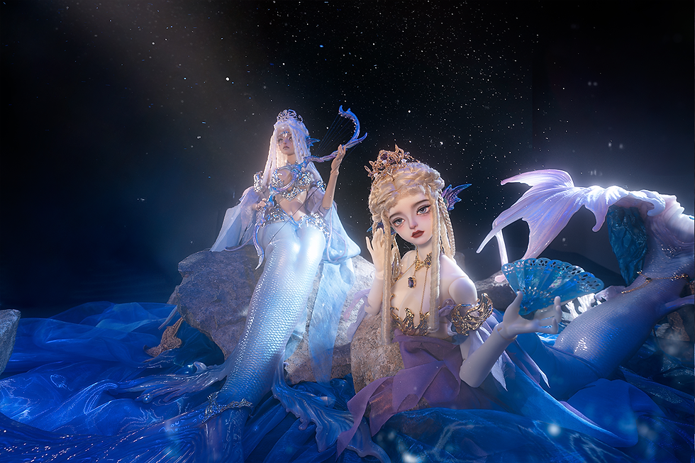 Thumbnail: 「Fatemoons」Twilight (Mermaid ver) BJD Doll Only (70cm, 1/3)