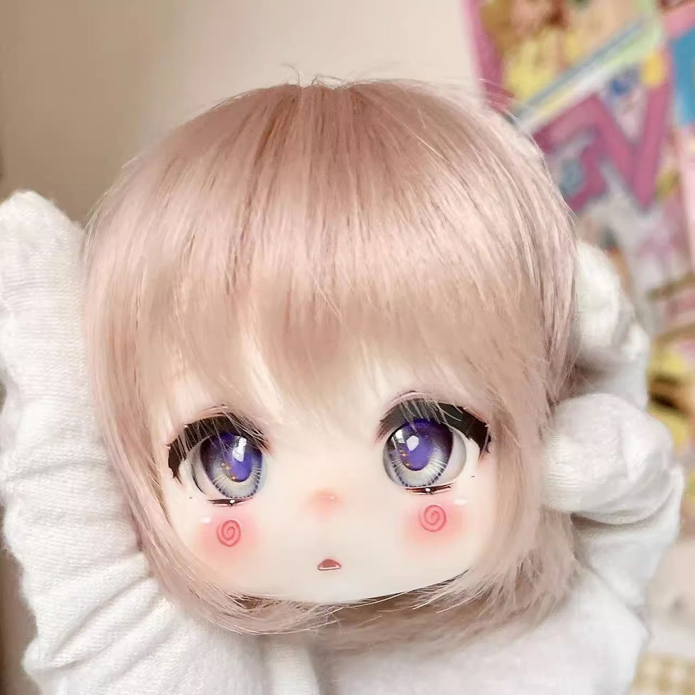 Thumbnail: 「Kaniboom」 Dou Meow BJD Head Only (1/6 l 1/5)