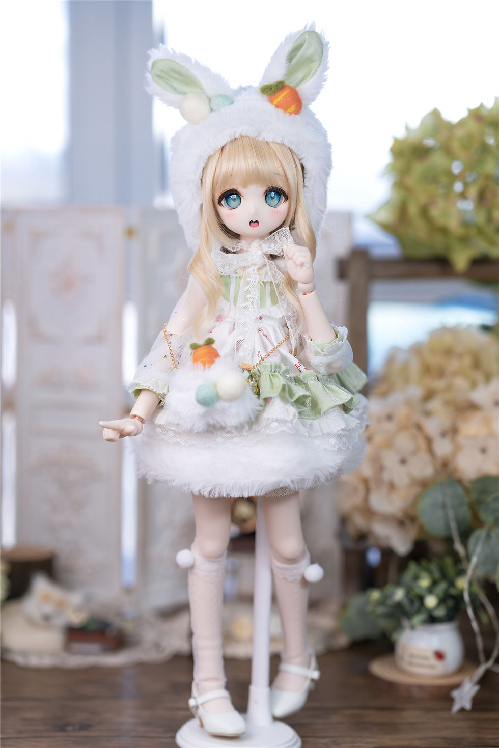 Thumbnail: 「Sasato」Snowball Milk (MSD/ Chubby l 1/4) BJD Outfit Only
