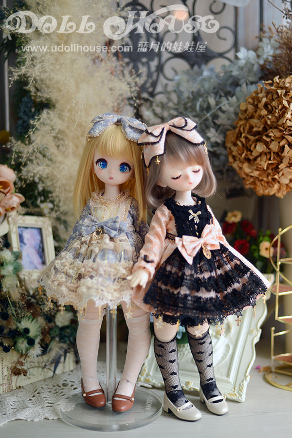 Thumbnail: 「BlueMoon」Falling Snow (MDD/MSD/ Chubby l 1/4) BJD Outfit O