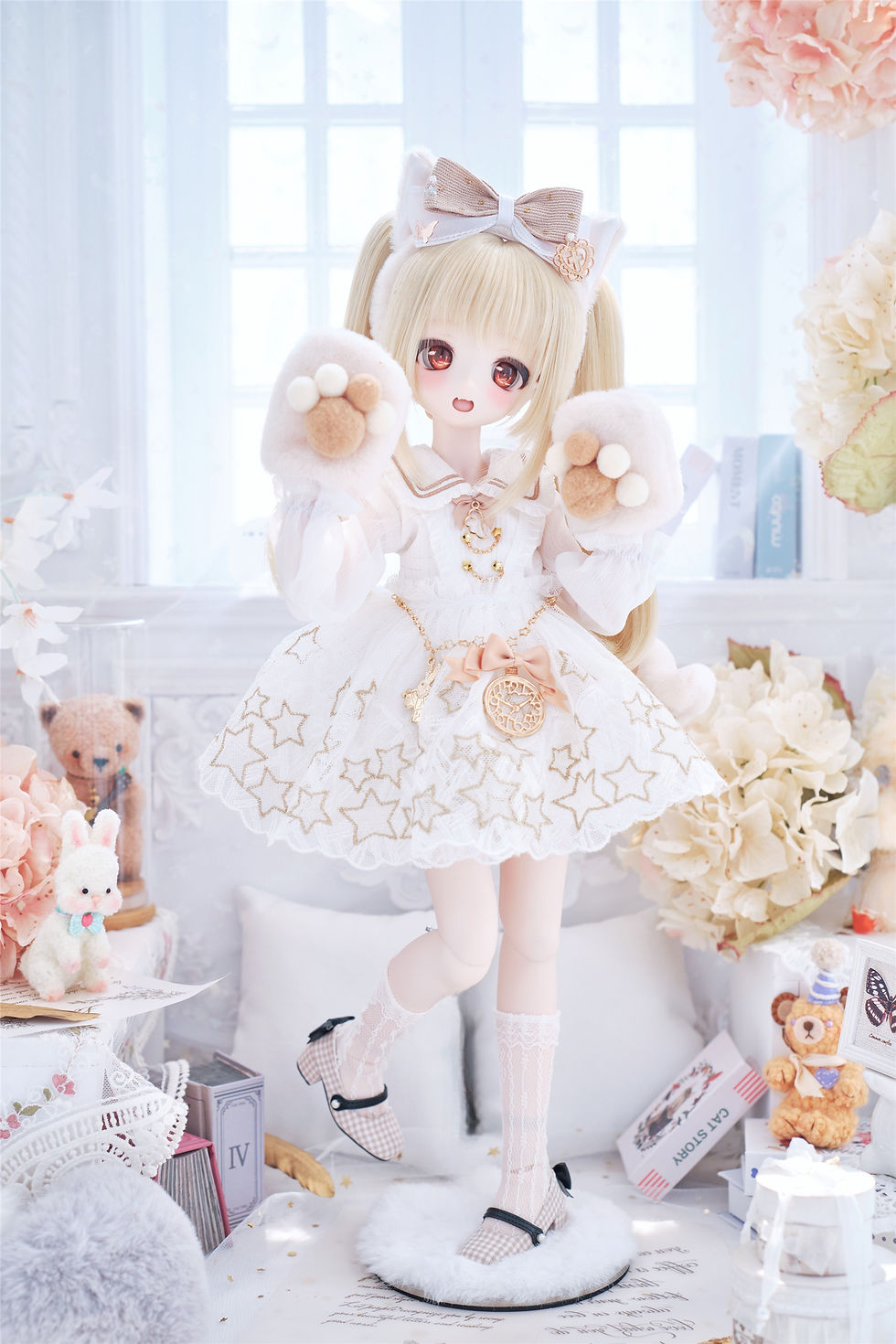 Thumbnail: 「Sasato」Starry Alice (MSD/ Chubby l 1/4) BJD Outfit Only