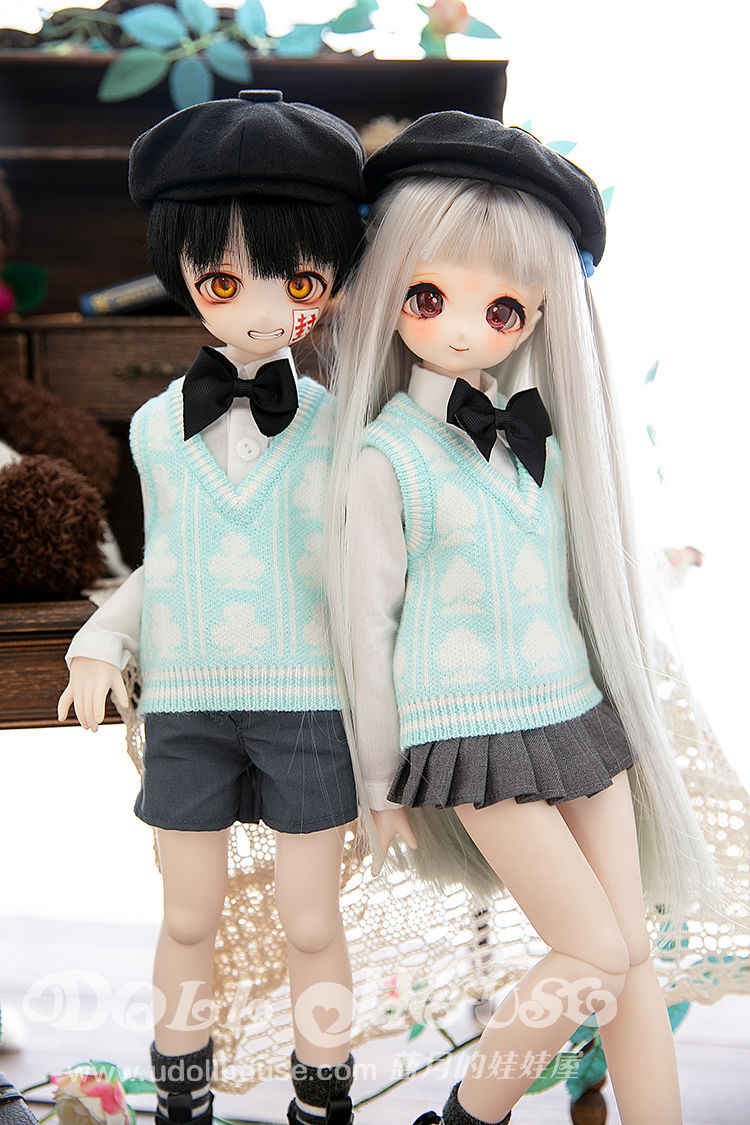 Thumbnail: 「BlueMoon」Poker Set (MDD/MSD/ Chubby l 1/4) BJD Outfit Only