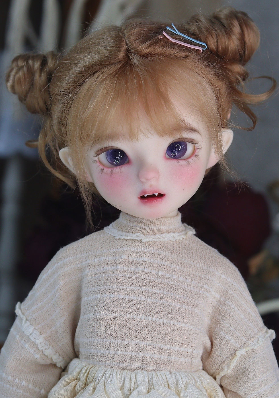 Thumbnail: 「Kinoko」Vina 1/6 1/5 BJD Doll Full Set Hand
