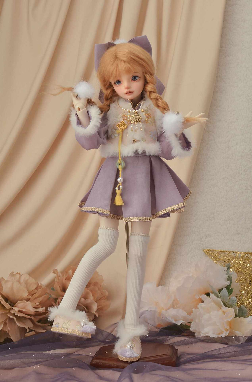 Thumbnail: 「AugustDreams」Taro Paste (MSD/ MDD/ Chubby) BJD Outfit Only