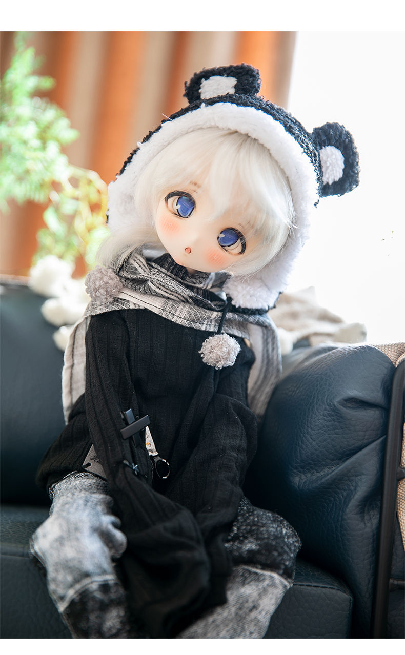 Thumbnail: 「Neko」DogEgg BJD Doll Head only ELF VER (1/4 l Chubby)