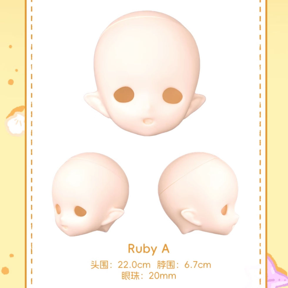 Thumbnail: 「Imomo」 Ruby 1/4 MSD /Chubby BJD Dolls Only