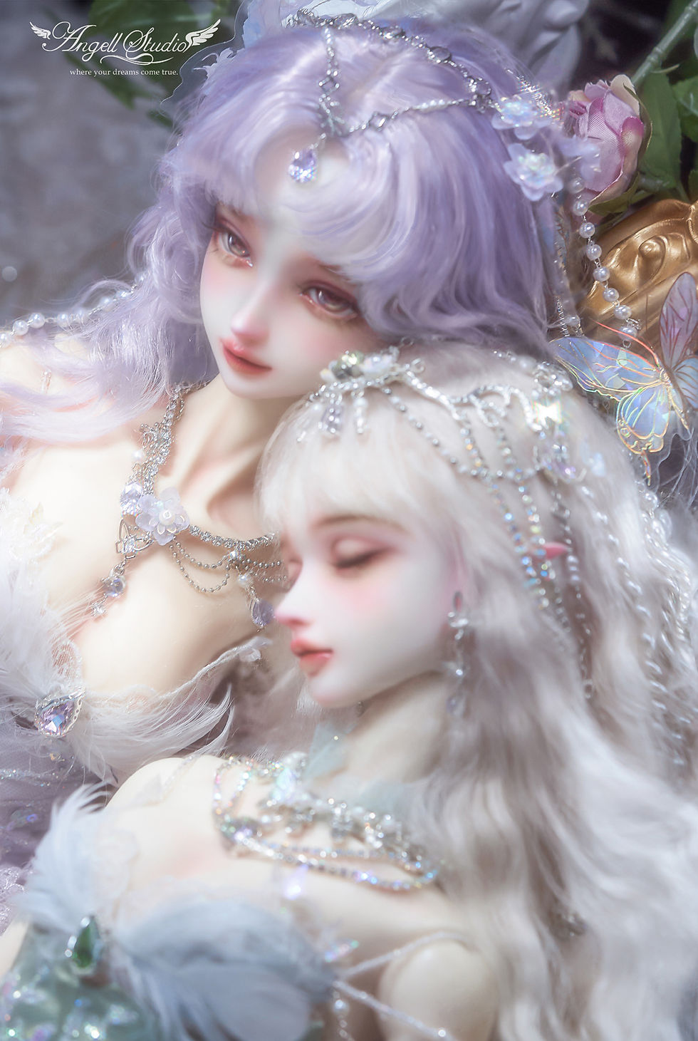 Thumbnail: 「Angell Studio」Cloudia (Open Eyes) BJD Doll Only (1/3)