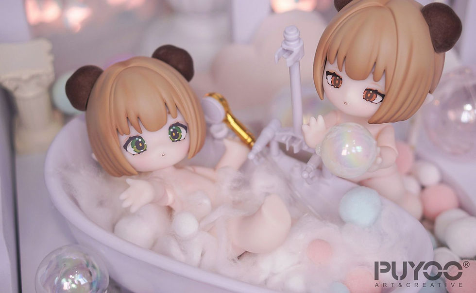 Thumbnail: 「PuyooDoll」 Pocket Kumako BJD Doll Only