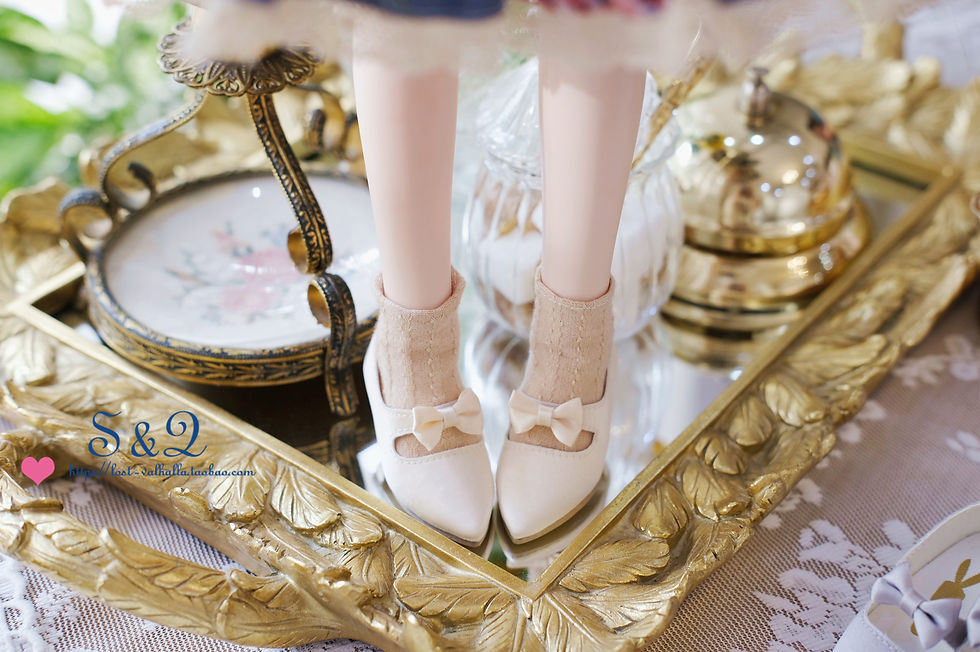 Thumbnail: 「S&G」Silk Ribbon High Heels (MDD/MSD/Chubby/)