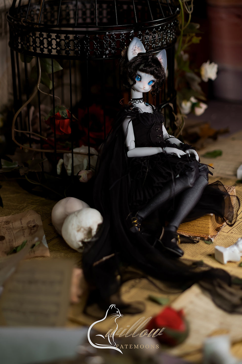 Thumbnail: 「Fatemoons」Willow BJD Full Doll (1/4)