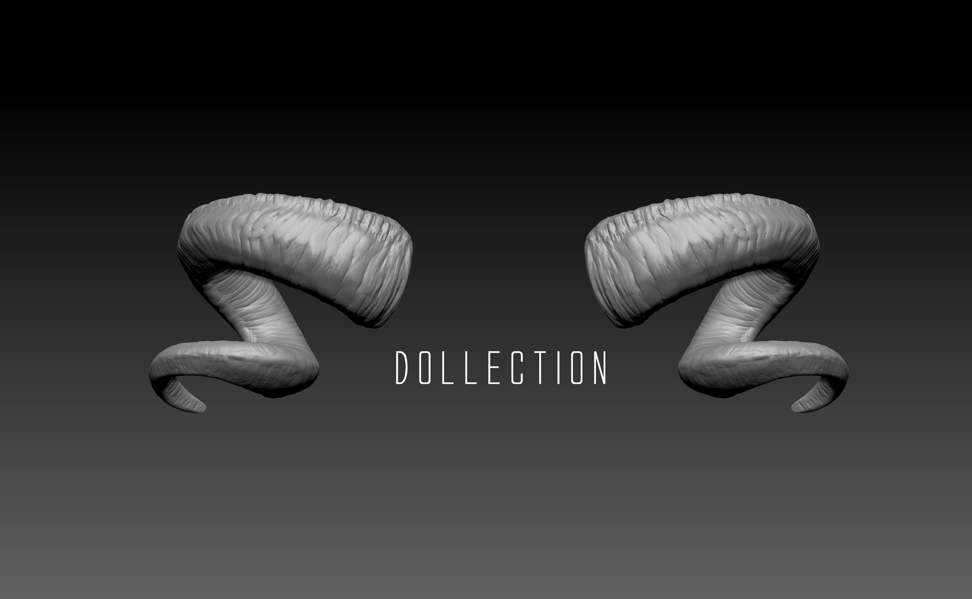 「DOLLECTION」BJD/MDD Horns #007