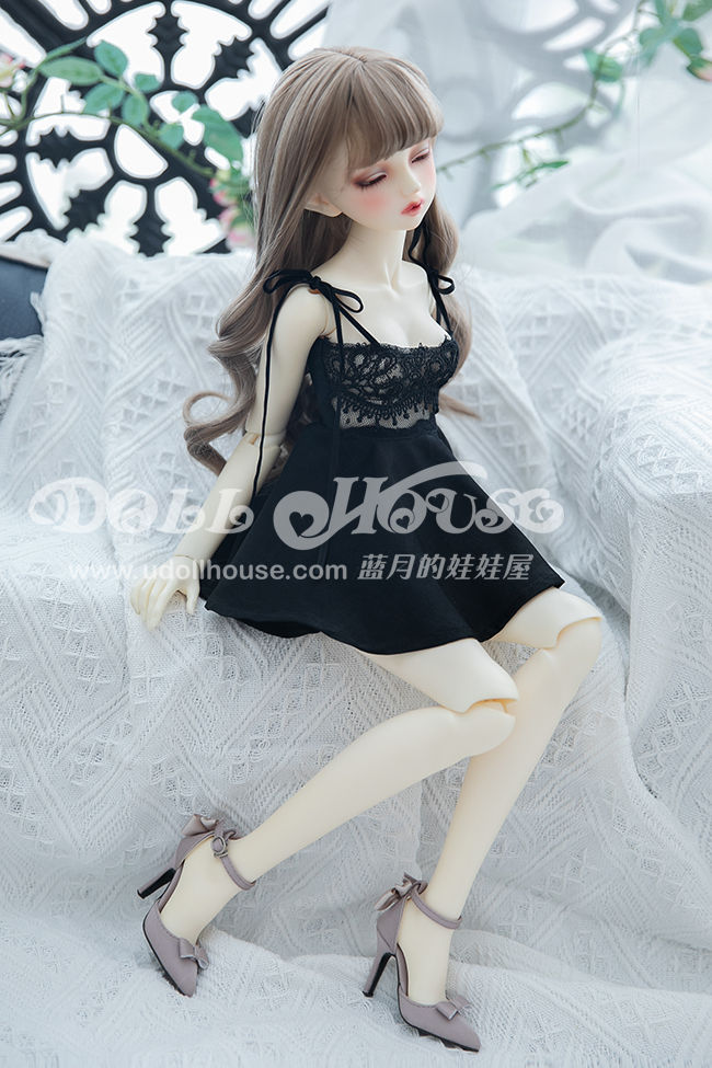 Thumbnail: 「BlueMoon」Sexy Lace Slip Dress (1/3, SD/ DD/ SDGR) BJD Outfit O