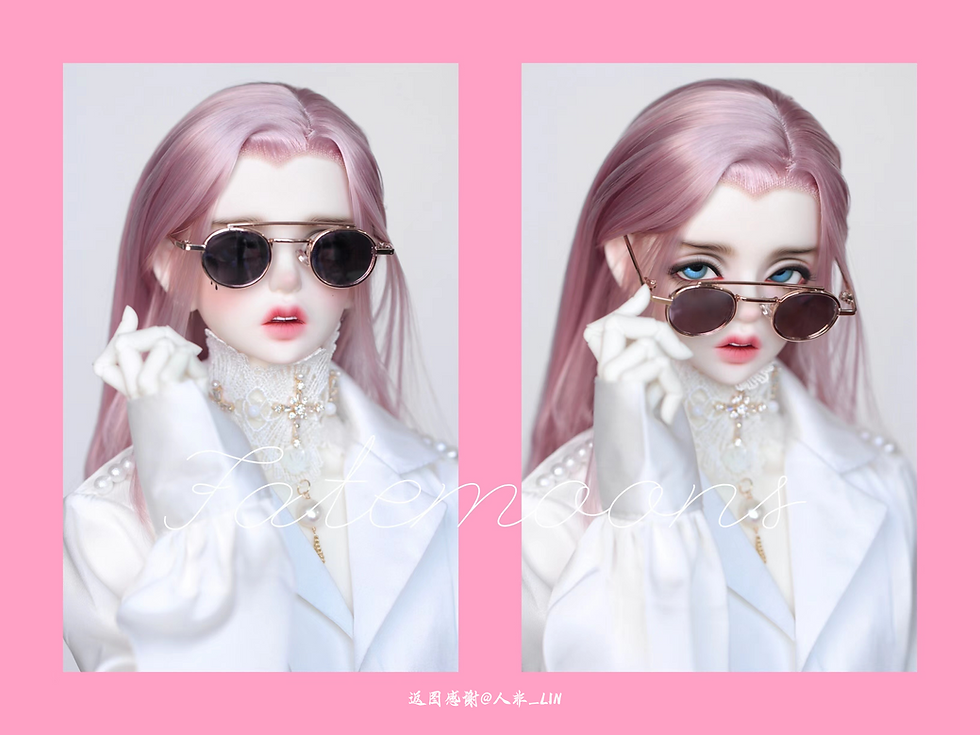 Thumbnail: 「Fatemoons」BJD Polarized Aviator Sunglasses
