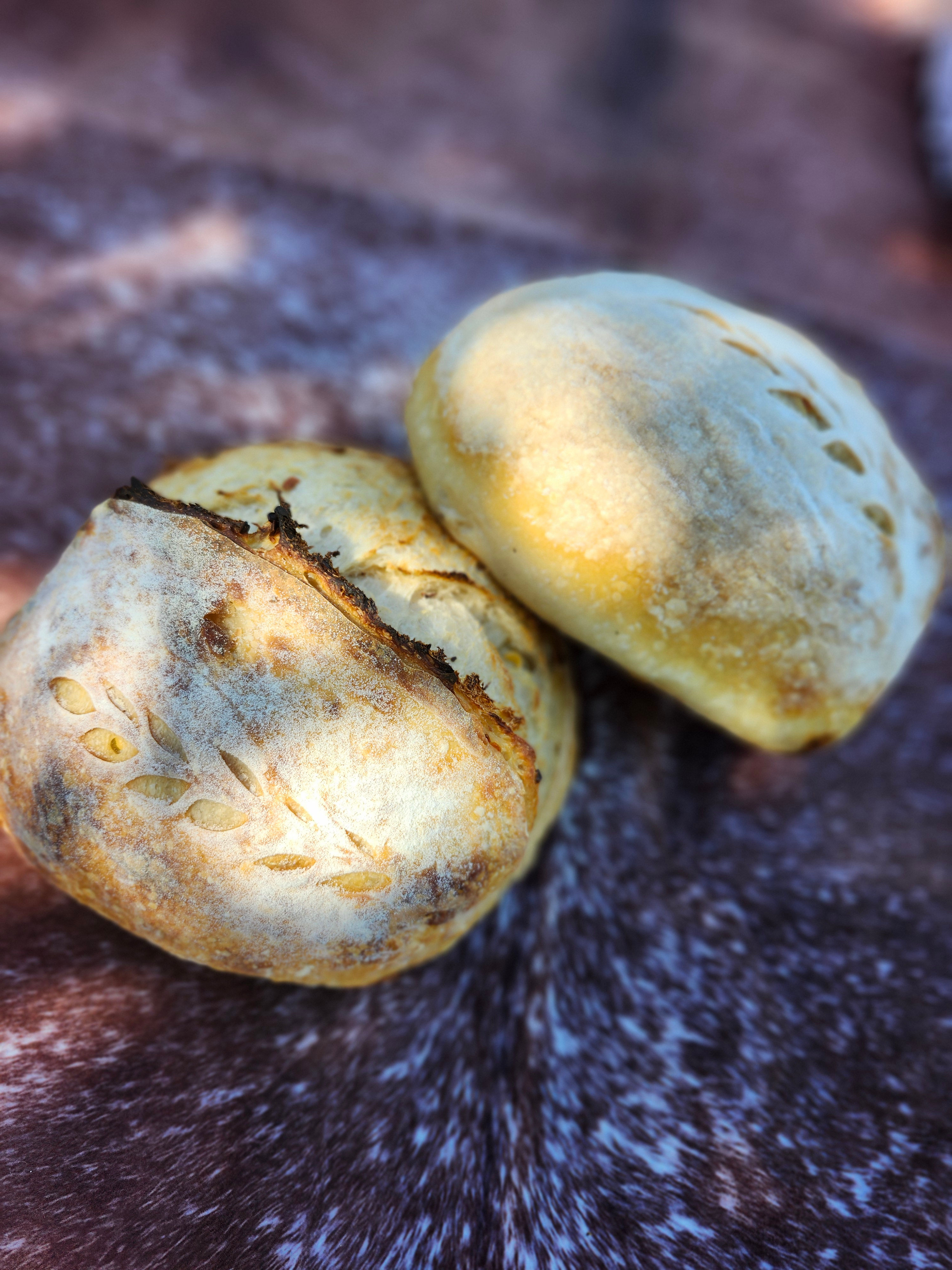 Garlic & Parmesan Sourdough Bread