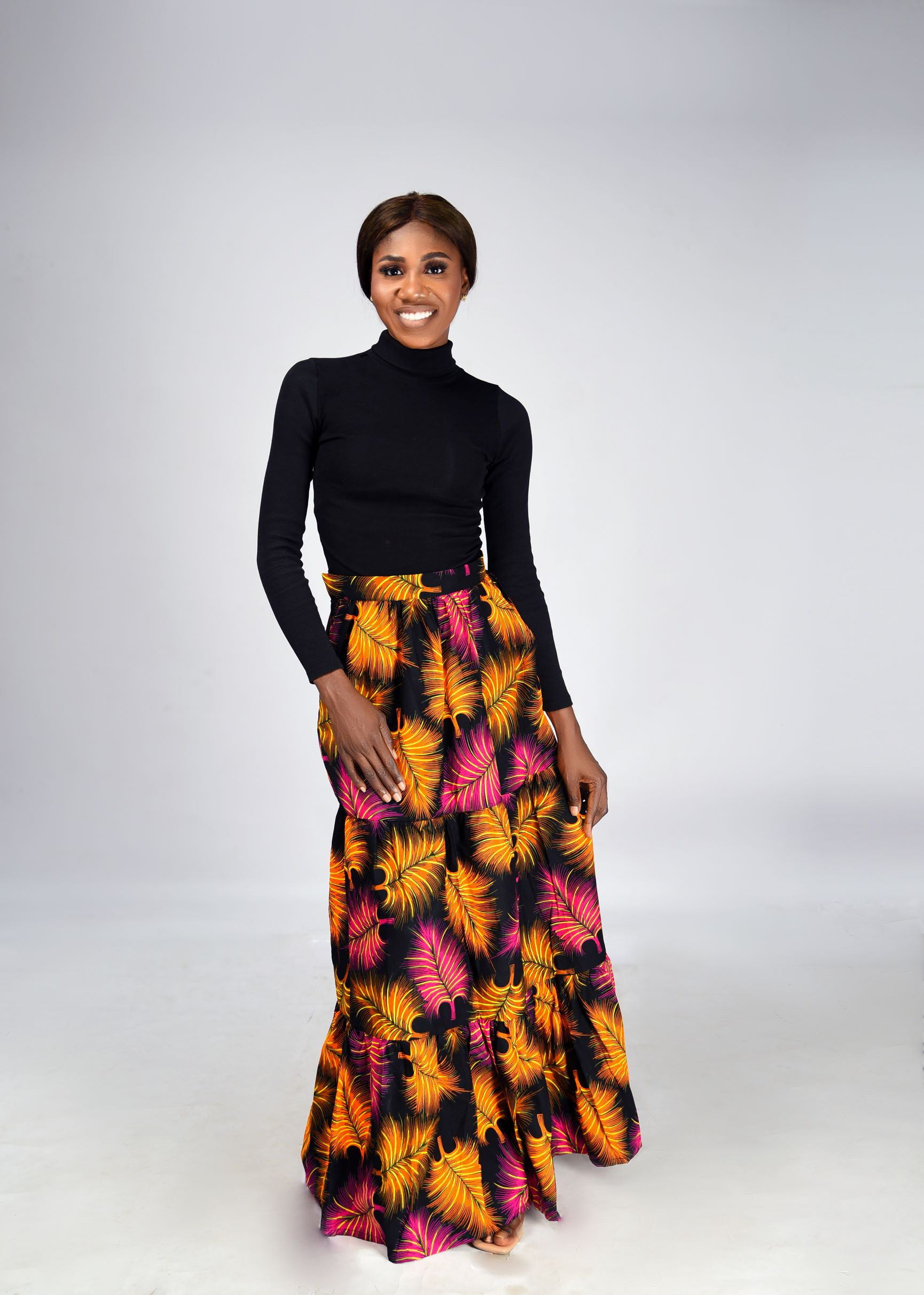 Adesuwa Tiered Skirt