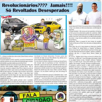 Revolucionários???? Jamais!!!! Só Revoltados Desesperados
