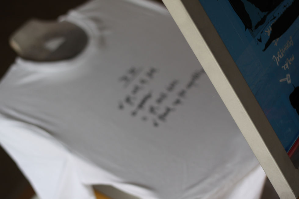 Druck auf T-Shirt