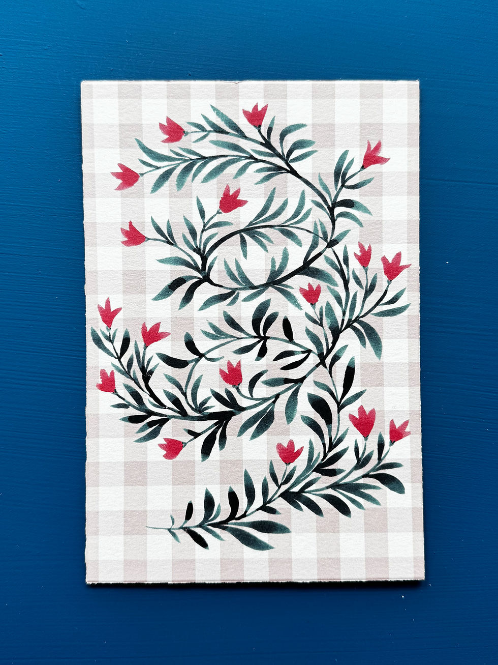 Miniaturbild: Gingham Flowers