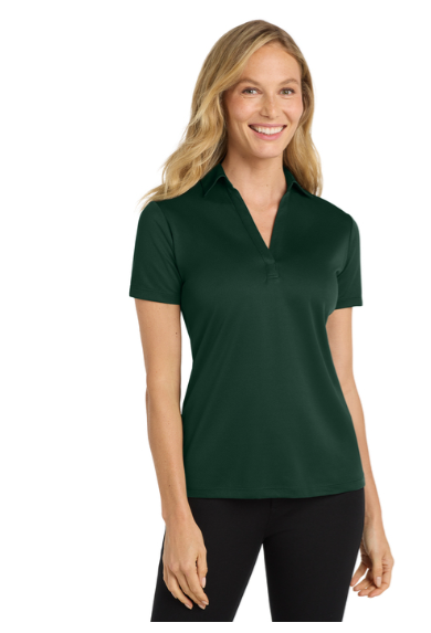 Ladies Silk Touch Polo with left chest logo smk540