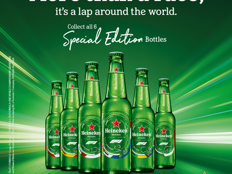 Heineken® shifts gears in SA with a Formula 1® inspired Racetrack collection