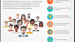 7 benefícios de baixo custo para os colaboradores