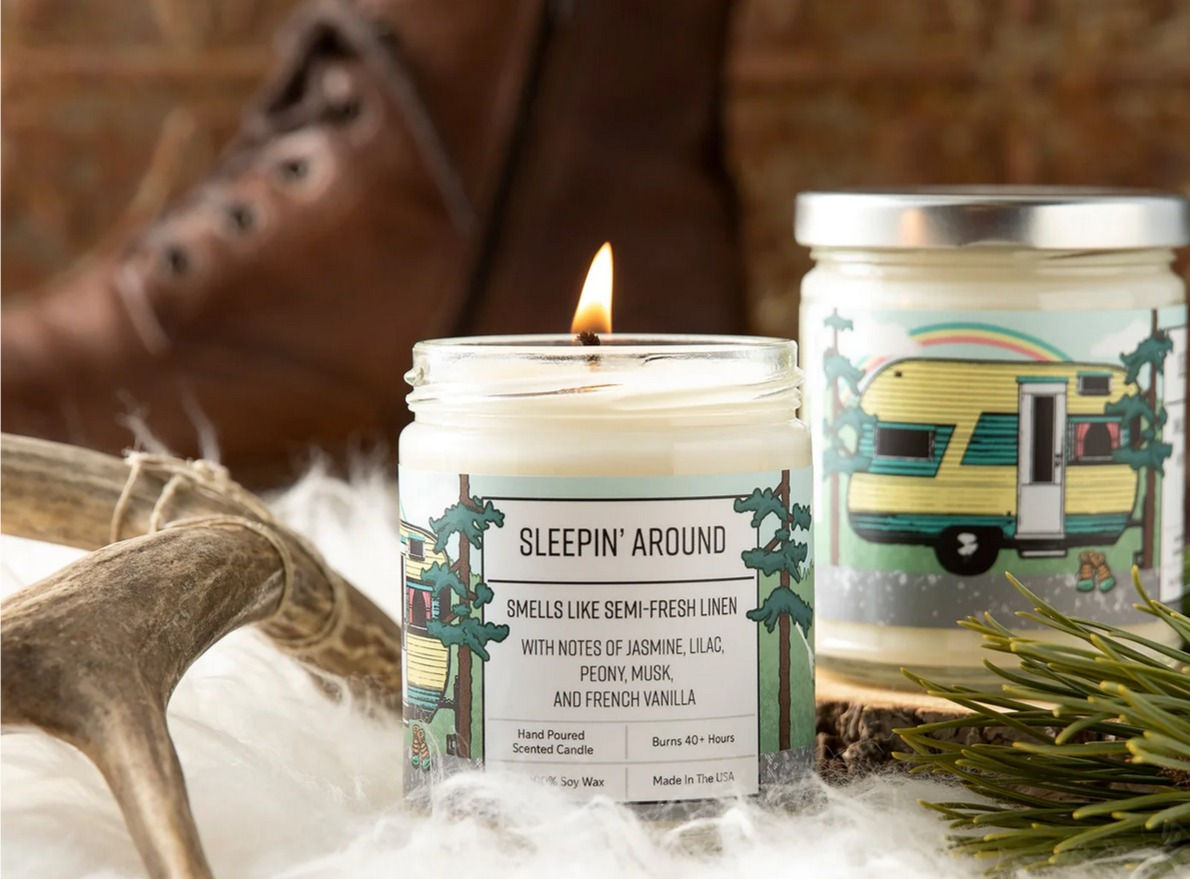 Sleepin' Around Candle