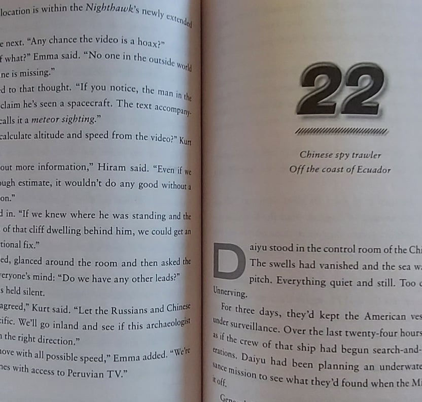 Thumbnail: Nighthawk(#14) by Clive Cussler