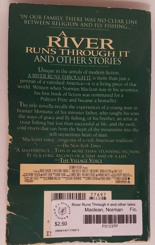 Thumbnail: River Runs Through it,A and other stories by Norman Maclean