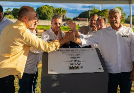 Sem vaias, Robério mostrou para Jerônimo sua liderança e força política