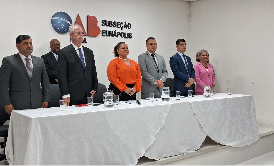 Valdiran Marques participa do 1º. Seminário de Direito Público realizado pela OAB de Eunápolis