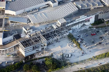 Explosão em shopping agrava tragédia após terremoto de magnitude 7,1 no sul do Japão